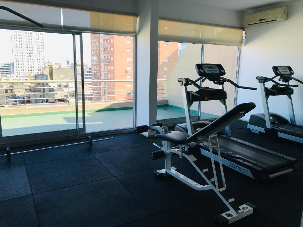 Apartamento Centrico Y Moderno Con Balcon, Piscina, Gimnasio Y Laundry Buenos Aires Exterior photo