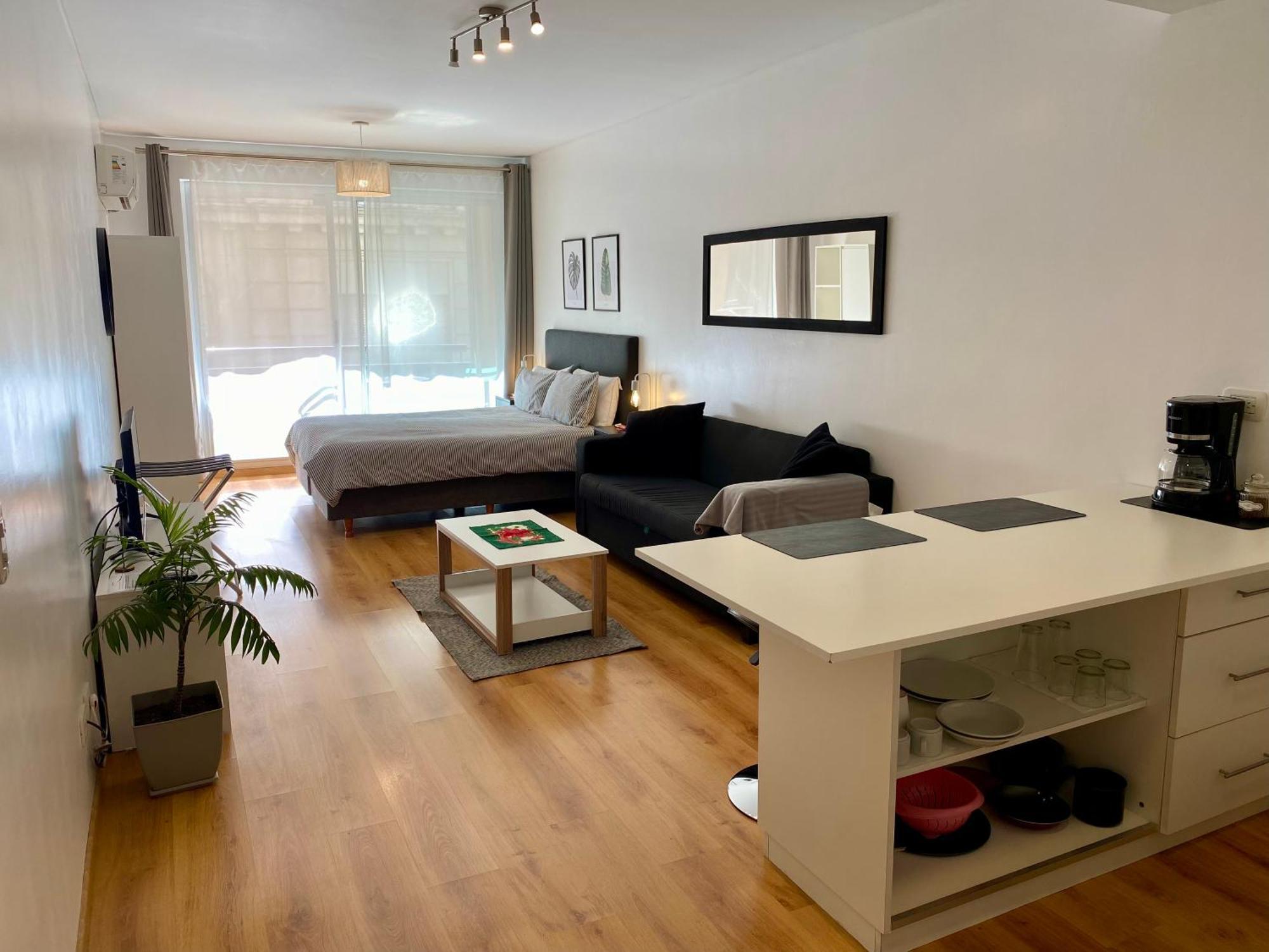 Apartamento Centrico Y Moderno Con Balcon, Piscina, Gimnasio Y Laundry Buenos Aires Exterior photo